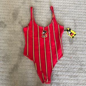 Mickey Mouse Disney x Forever 21 Bodysuit Small